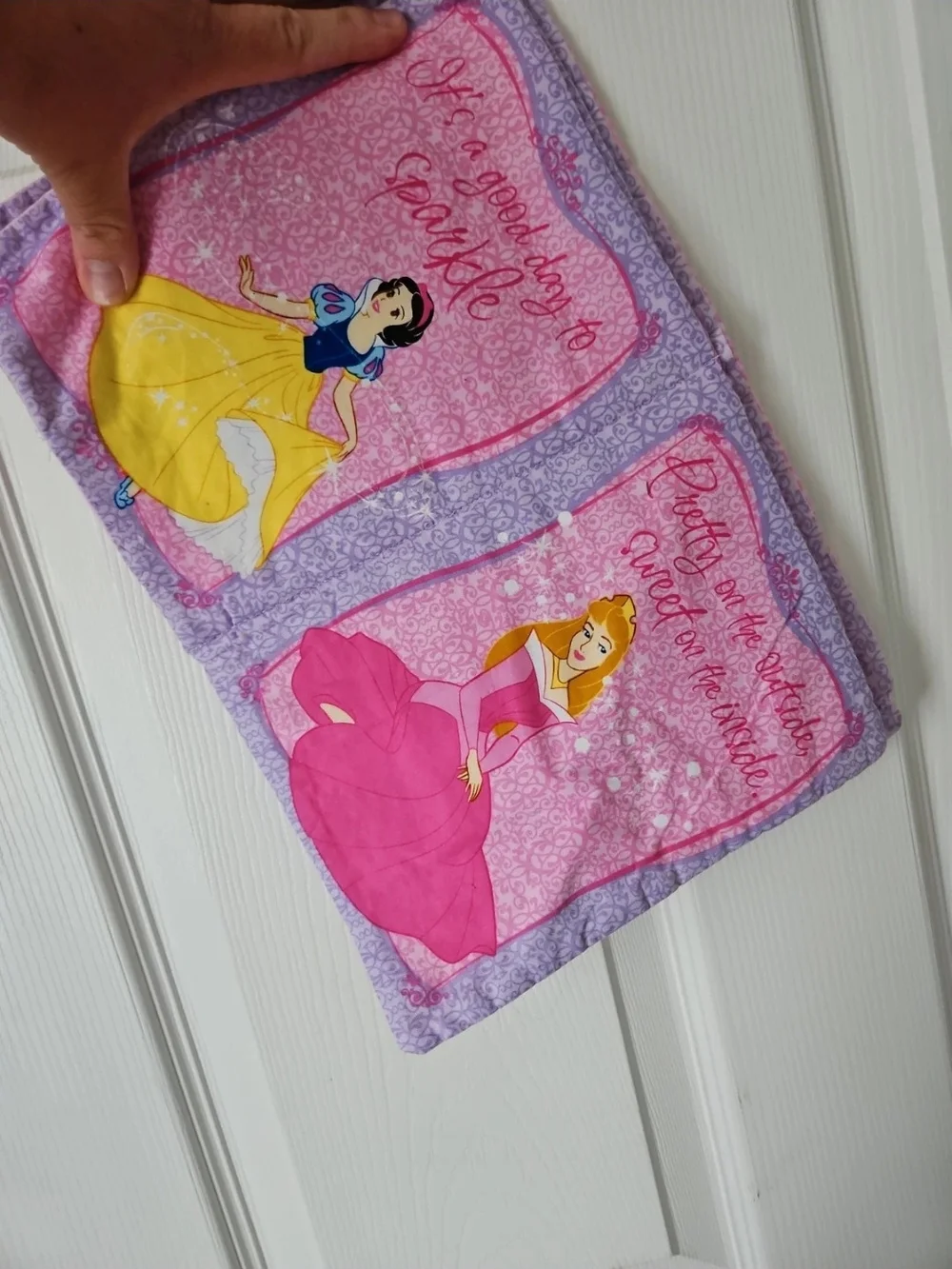 Disney Princess Soft Fabric Activity Book - Pink & Purple